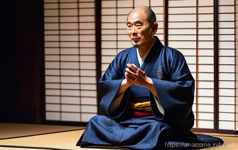 라쿠고란 무엇인가 - **A master Rakugoka's expressive storytelling.**
    A Japanese Rakugoka, a male storyteller in his ...