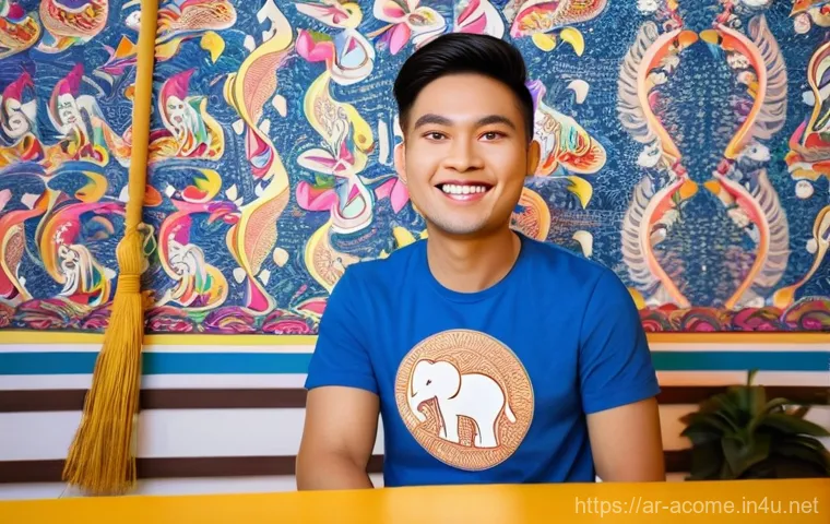 태국 코미디 트렌드 변화 - **Prompt 1: The Digital Comedy Star**
    A vibrant, medium close-up shot of a young, charismatic Th...